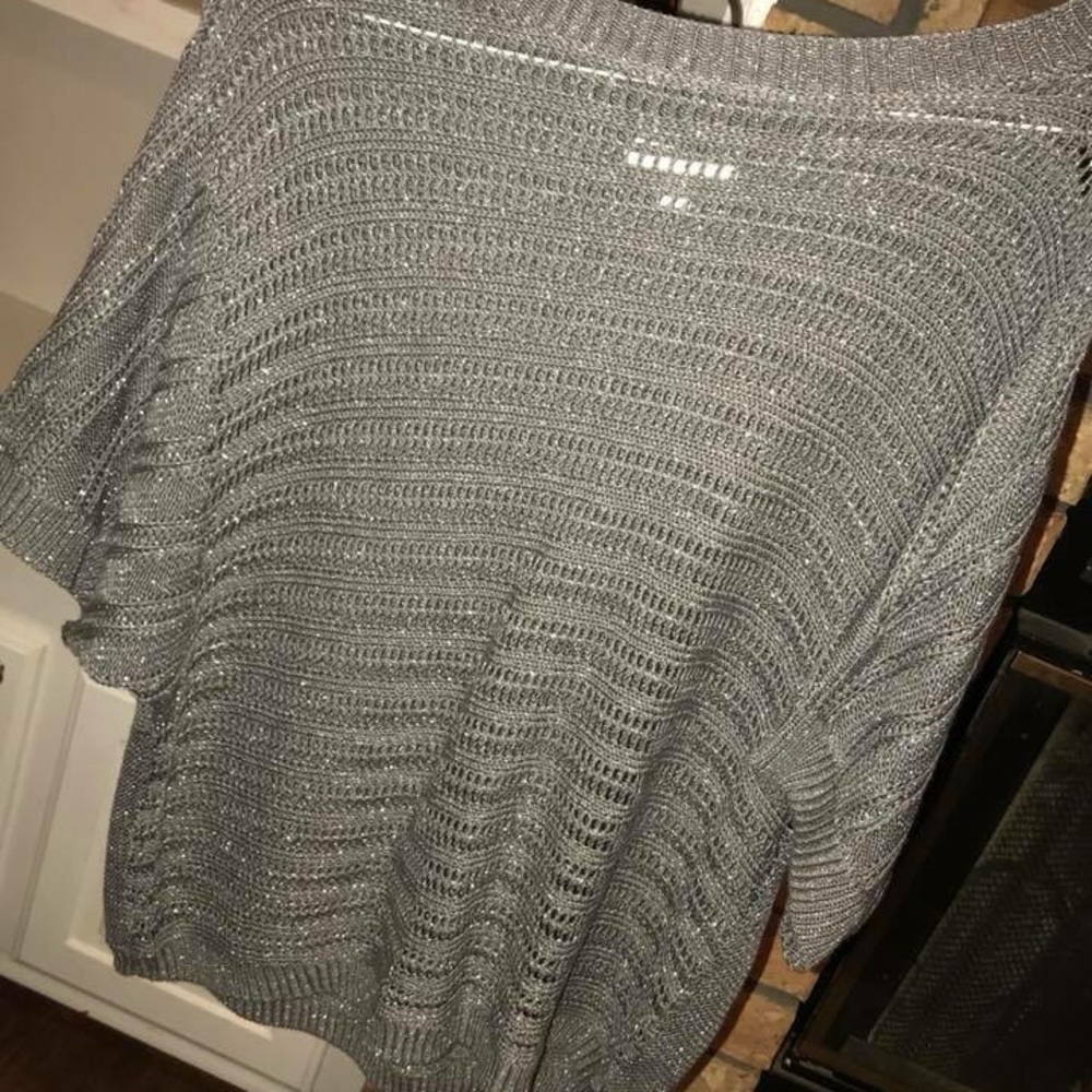 Gray Sparkle Sweater